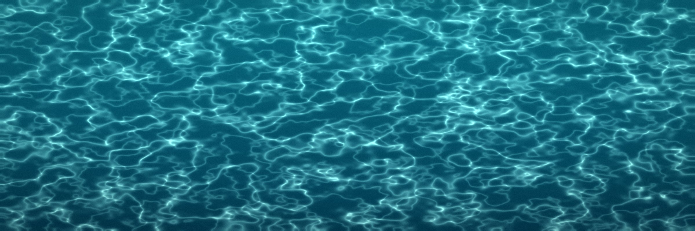 Sunlight on turquoise water